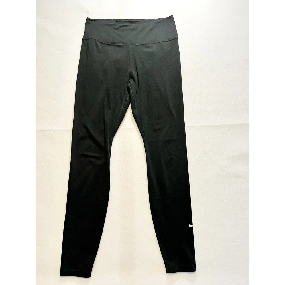 Nike Dri Fit Tights Running Training Womens size M Black